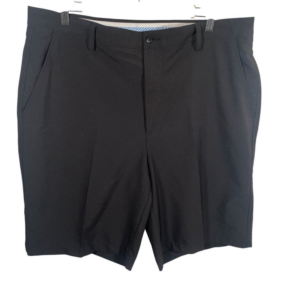 FootJoy Golf Shorts Mens 38 Black Stretch Performance Pockets Belt Loops
